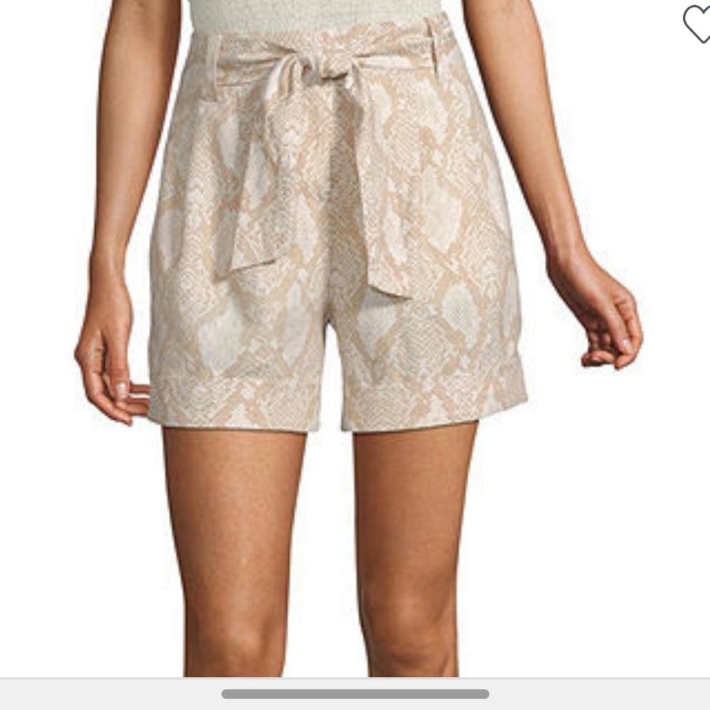 Worthington Womens High Rise Midi Short